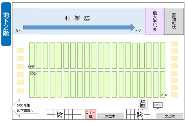 B2Fのフロアマップ